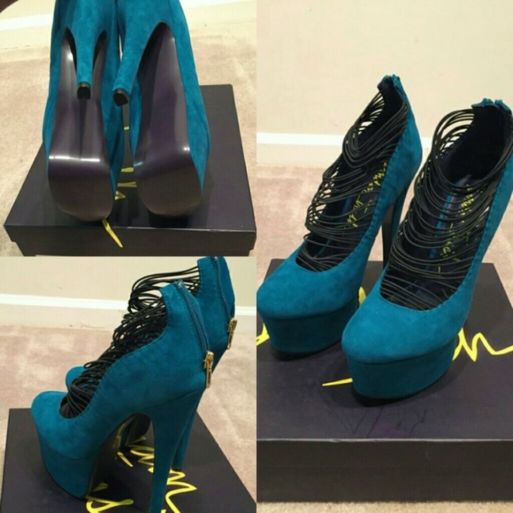 Teal Heels - image 1